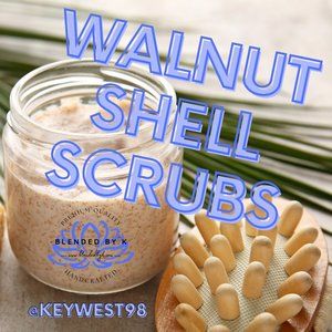 Walnut Shell Scrubs by Blended by K ~ 8 oz